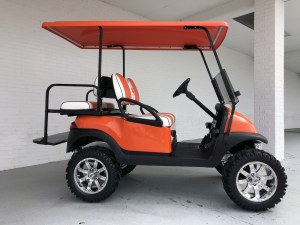 Tidewater Carts Superstore - Clemson Golf Cart Orange 04